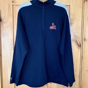 St. Louis Cardinals Quarter-Zip Pullover Jacket